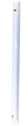 Ceiling Fan Down Rod(1.25 feet), 15 Inch, White, Cast Iron, Powder Coated, Heavy Duty, Universal Mounting Accessory-picture-23