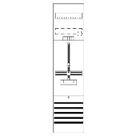 Campo Contatore 7Re 1Z Precablato - Quadro Contatori 1 Kwh-Metri 0 Righe