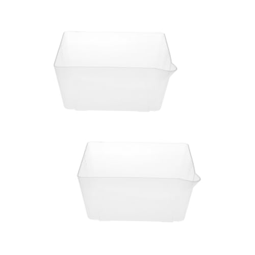 COLLBATH 2pcs Electronics Scale Trays Kitchen Weighing Scale Food Measuring Scoop Bowl