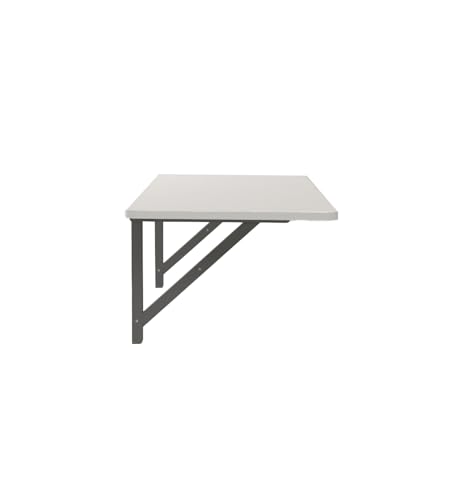 Image of COUCH CULTURE Flipko Engineered Wood Multipurpose Table Wall Mounted Finish Color - Frosty White | Multi-Purpose Study Table | Floating Office Table | 1 Year Warranty