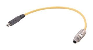 HARTING Conjunto de cables, 2P M12 SPE PLUG-PLUG, 5 m, conjuntos de cables circulares (33280214002050) Paquete de 1