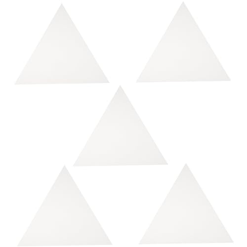 Veemoon 5pcs Canvas Painting Boards Blank Oil Painting Panels for Artists and DIY Projects Texture and Creative Fun