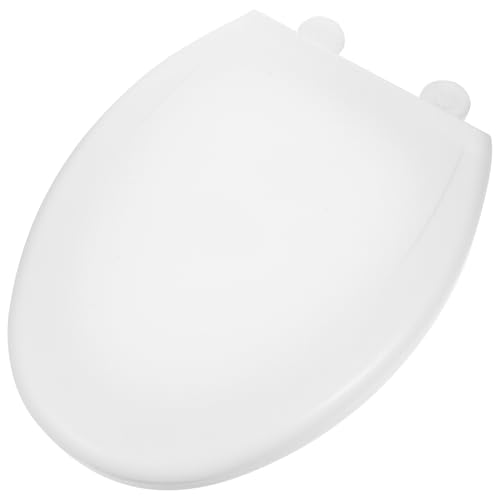ノーブランド品 素材使用発泡加厚便座カバー すべり止め効果 柔軟で耐久性良好 ユニバーサル設計で家用トイレに ホワイトカラーで清潔感あるバス