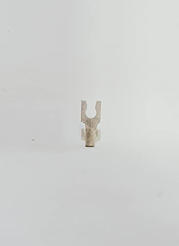 16-14 AWG Non-Insulated #8 Snap Spade Terminal - Brazed Seam (100/Pkg.)