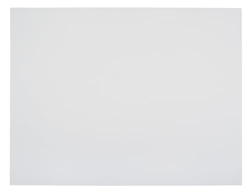 school smart railroad poster board paper 22 x 28 inches 6-ply white pack of 100