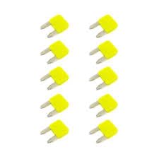 20A Automotive Fuses, 20 Amp Mini Fuses For Car/Bike/Scooter (10Pc) (Mini Fuse)-image-19