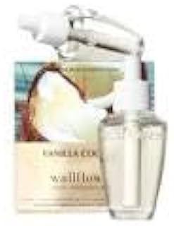 Bath & Body Works Vanilla Coconut Wallflowers Home Fragrance Refills, 2-Pack (1.6 fl oz total)