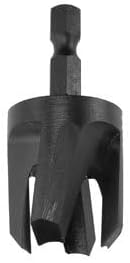 W.L. Fuller QP4 1/4" Tapered Plug Cutter with 1/4" Quick Change Hex Shank