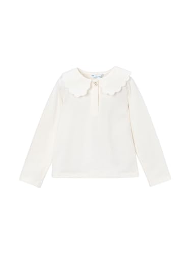 Mayoral Polo Langarm Basic für Mädchen Roh 6 Jahre (116cm)