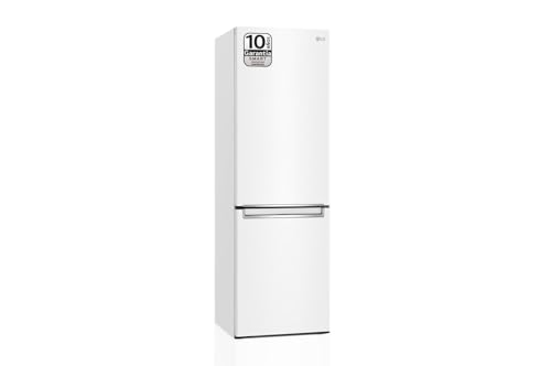 LG GBB61SWGCN1 Frigorífico Combi 1,86m, Clasificación C, capacidad de 374l, Blanco, serie 600