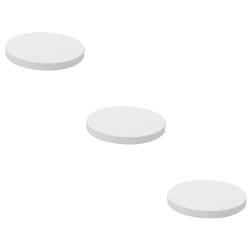 ERINGOGO 3pcs Ceramic Refractory Support Pad for Microwave Kiln Pottery Kiln Pad Clay Firing Mat