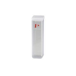 PerkinElmer B0631009 Spectroscopy Macro Cell Cuvette with PTFE Lid, Quartz Suprasil, 10 mm Light Path, 3.5 mL Volume Capacity