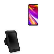 BoxWave Case Compatible with Motorola Moto G6 - Sports Armband, Adjustable Armband for Workout and Running for Motorola Moto G6 - Jet Black