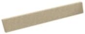 Swan VT00019SS.121 Ellipse 0.75-in L x 18-in W x 3-in H Solid Surface Vanity Side Splash, Glacier