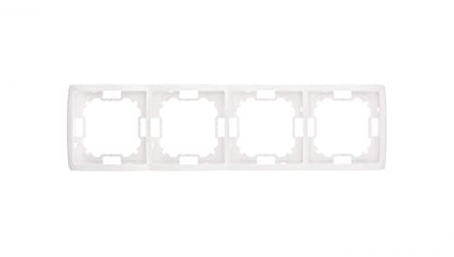 Simon Basic Standard 5902787573911 4-Way Universal Frame White BMR4/11 Contact Simon, X