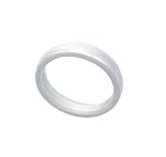 ID Cards Direct NEO Ceramic Payment Ring - Tokenised For connection to payment cards via Curve App - Certified by MasterCard (Gloss - White, UK-X/US-12)