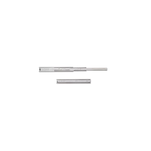 Emuca 4177105 Set Schubladenführungen, vollauszug mit Rollen 45mm x 300mm