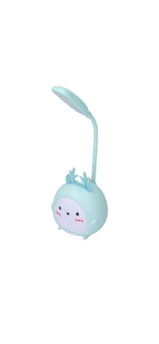 Image of Desk Lamps for Study Table - Rechargeable USB Warm Light LED Children Eye Protection Lamps, Desk Lamp for Work from Home Yellow Color Light (Cute Kids Lamp, Plastic, Pack of 1,Random Colour)