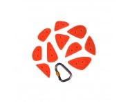 Nicros UNHOC 4 lbs Screw Ons Set #3 - Set of 10 Handholds