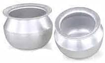 SEJAL SPECIAL Aluminium Gundi Handi Rice Pot Multipurpose Pot 1.5 LTR