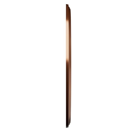 Image of 22 inchOD x 3 1 /2 inchID x 1 inchP Berkshire Thermoformed PVC Ceiling Medallion (Fits Canopies up to 10 1 /8 inch), Bright Coat Dark Bronze