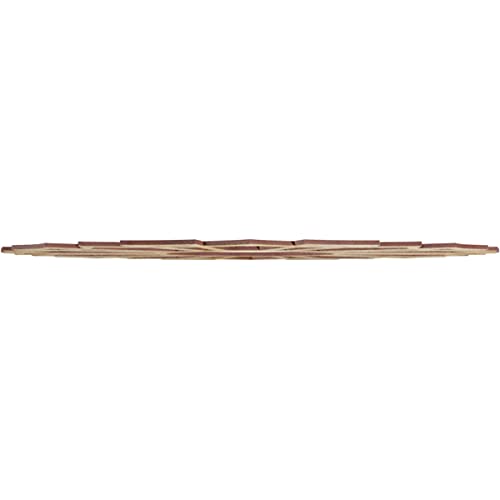 Image of Ekena Millwork 26 inchOD x 9 1 /8 inchID x 3 /8 inchT Augustus Wood Fretwork Pierced Ceiling Medallion, Hickory