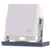 KNX Raumtemperatur-/Feuchtesensor 55, Reinweiß glänzend,