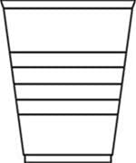 12 Oz Drink Cups in Clear