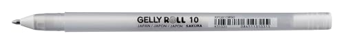 Image of Sakura Gelly Roll 1.0 white Gel Pens - set of 4 pens - 1.0 mm ball size