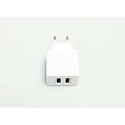 ACTELSER | Cargador 2 USB'S con Clavija Tipo C Redonda