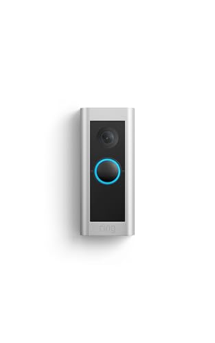 Ring Wired Doorbell Pro – Best-in-class hardwired doorbell camera with cutting-edge features (existing doorbell wiring required) (2021 release)