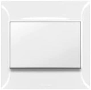 Legrand Belanko White Single Pole Switch- 1 Gang 1 Way-16A 250V-617600