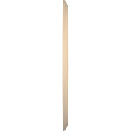 Image of 22 inchOD x 3 1 /2 inchID x 1 inchP Berkshire Thermoformed PVC Ceiling Medallion (Fits Canopies up to 10 1 /8 inch), UltraCover Satin Smokey Beige
