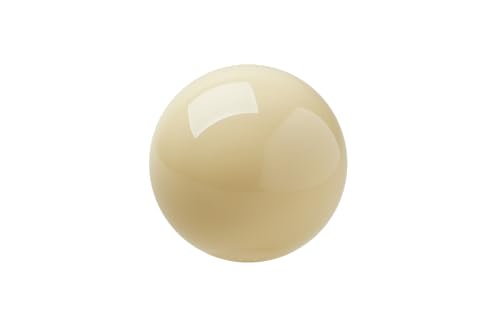 POWERGLIDE White Replacement Cue Ball Resin for Snooker & Pool 1 7/8in