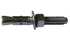 Concrete Wedge Anchor Bolts ICC Approved Steel Zinc, 3/4