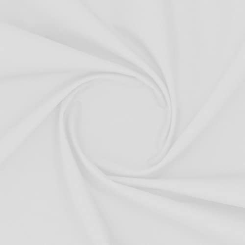 Mea Cama Cotton Rich Blend Twin Fitted Sheet – Super Soft Breathable Deep Pocket Bottom Sheet – Durable Elastic And Strong Stitching - Easy Care Fade And Shrink Resistant - 1 Piece (White, Twin) #TOP5