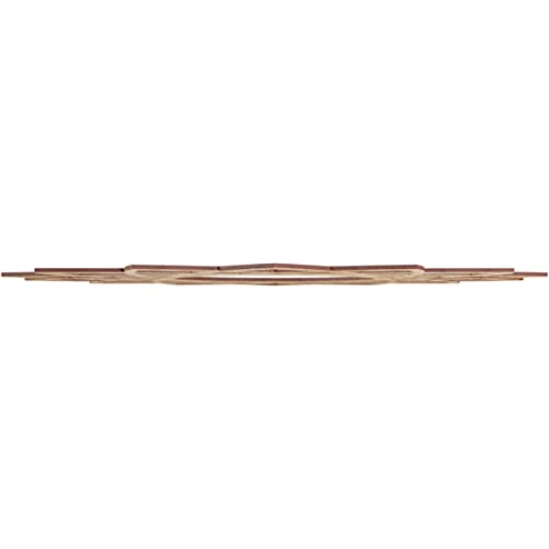Image of Ekena Millwork 30 inchOD x 11 1 /2 inchID x 3 /8 inchT Eleanor Wood Fretwork Pierced Ceiling Medallion, Red Oak