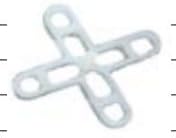 Troxell USA- 1/4" Hollow Leave-in Spacers 400 pcs