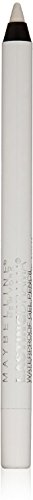 Maybelline Eye Studio Lasting Drama Waterproof Gel Pencil, Cashmere White 0.04 oz (Pack of 2)