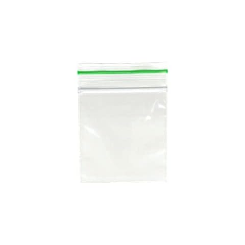 SX4 Clear Transparent Reusable Gripseal Ziplock Bags Polythene Smell Proof Baggies (20mm x 20mm) Cover