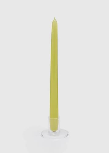 EDG Enzo De Gasperi Candela Stelo Cono H 28 Cm D 22 Mm Cf 10 Pz Verde Lime