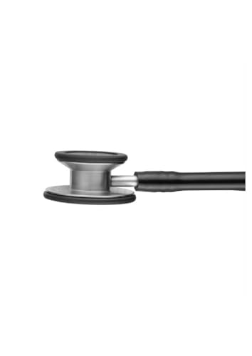 Image of Revival Resonance-LD Dual Head Stainless Steel Stethoscope - High Acoustic Sensitivity, Tunable Diaphragm, Extra Soft Ear Knobs, Latex-Free Tubing - For Doctors, Nurses, Paramedics & Medical Students (BLACK)