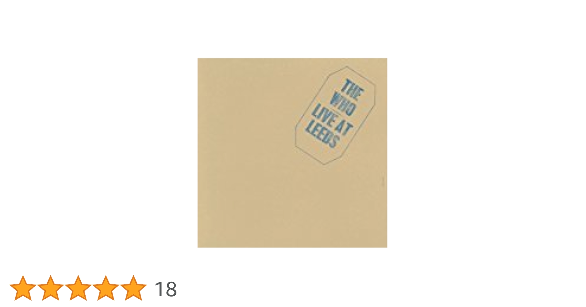 ザ·フー/ライヴ·アット·リーズ~デラックス·エディション(SHM-CD紙ジャ) Amazon.co.jp: ライヴ・アット・リーズ デラックス