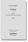 Philippi 2. Katalog der Inschriften von Philippi