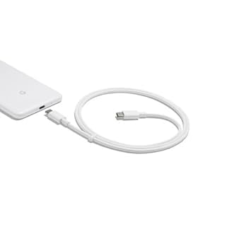 Image of Original 30w Type C to C USB Cable for Google Pixel 6,Pixel 6 Pro,Pixel 6 XL,Pixel 6A / 6 A,Pixel 7,Pixel 7 Pro,Pixel Notepad USB Cable Original Like | PD Charger Cable (DEC150)