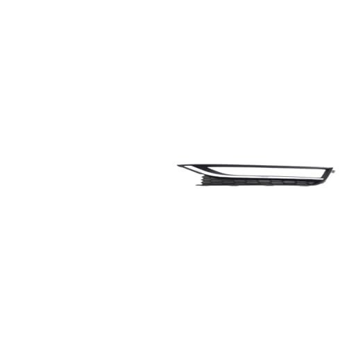 Marco de faros antiniebla derecho negro para parachoques de VW Passat 2012-2015
