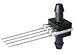 Honeywell HSCSAAN010NDAA5 Board Mount Pressure Sensor Comp/Amp, SIP Dual axial Barbed OPP Dry Gas ?10 inH2O Differ, Ana Vout: 0.1-0.9Vs, Vs: 5V, Accur: ?0.25%, Resp t: 1ms, Op: -20~85?C