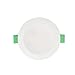 ALUSSO LIGHTING Faretto da incasso a LED, 230 V, 7 W, per bagno, cucina, rotondo, bianco, set da 48 pezzi immagine