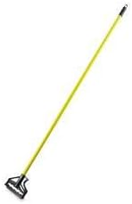 Sparta Spectrum Quik-Release Fiberglass Mop Handle, 1" dia x 60", Yellow