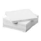 IKEA Fantastisk kağıt peçete, beyaz, 50 adet – 24 X 24 cm, Einzelpackung